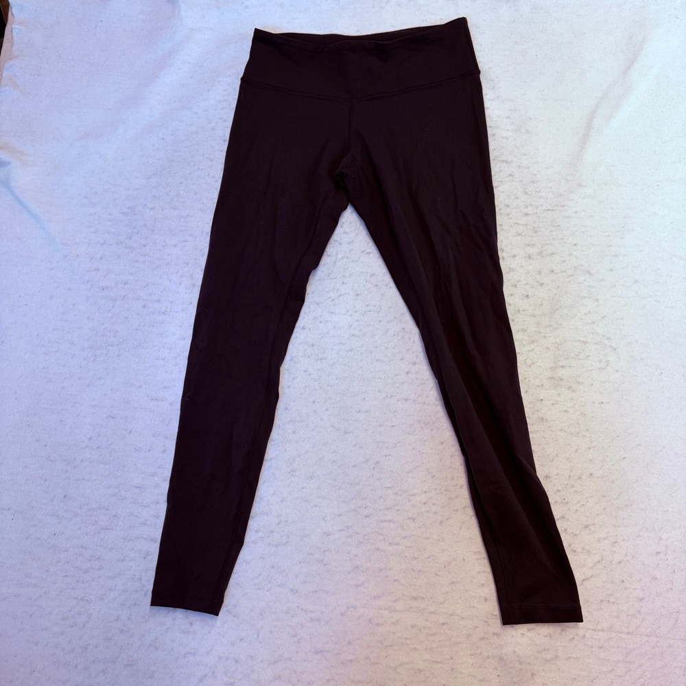 Lululemon Wunder Under Leggings Womens 8 Black High Rise Full Length